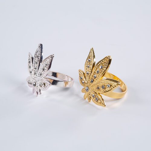 GALAXY Stocked Crystal Feature Cheap Simple Style Napkin Rings for Wedding