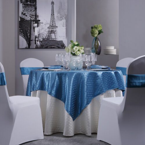 Custom European Pattern Round Tablecloth for Hotels, Restaurants, and Home