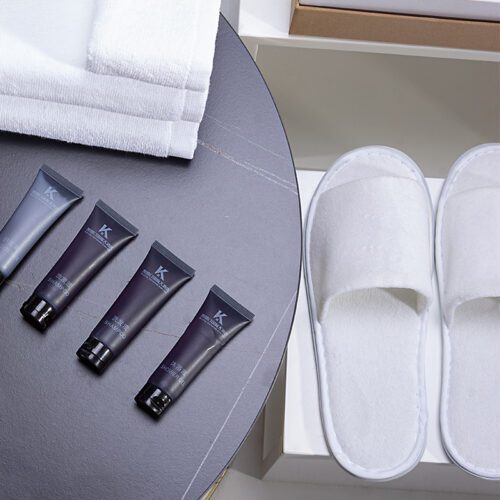 Disposable Hotel Slippers, Travel Amenities and Lightweight Towels