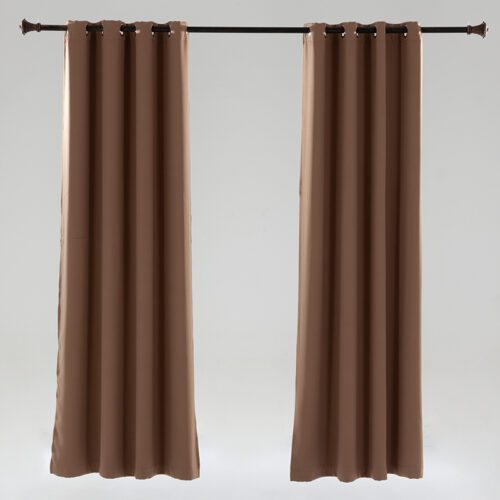 Hotel Modern Faux Linen Waterproof Polyester Shower Curtains with Digital Printing