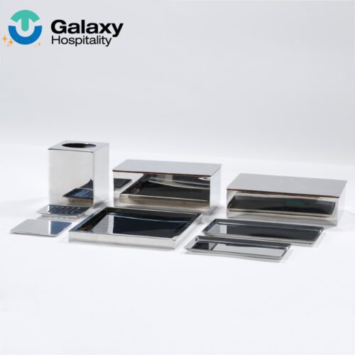 GALAXY Modern Design Style Bathroom Accessories Luxury Bathroom Stainless Steel Items Sets