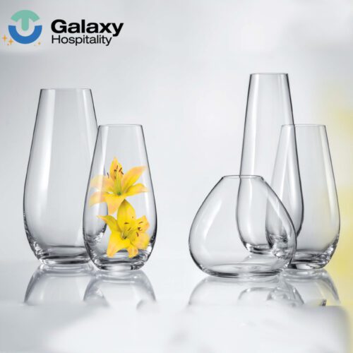 Transparent Hotel Water Glass Cups in Multiple Sizes