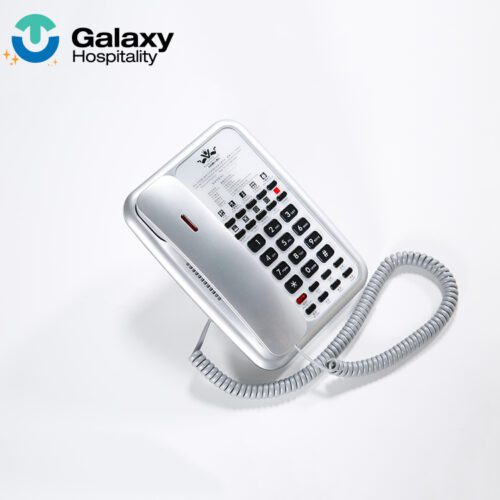 GALAXY High-Quality Hotel Room Phone with Custom Faceplate Printing