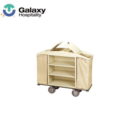 GALAXY Wholesale Functional Hotel Room Housekeeping Cleaning Trolley room Service Trolley