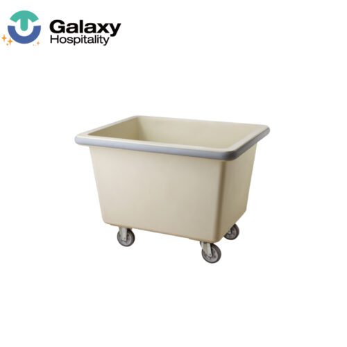 Galaxy Hotel Laundry Hamper Trolley Linen Trolley Housekeeping Cart