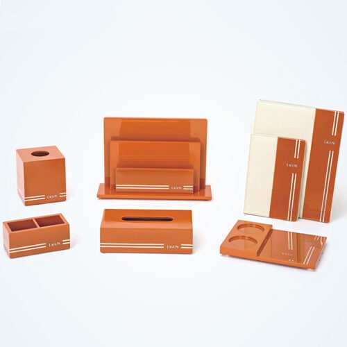 GALAXY Custom Design Luxury Five 5 Star Hotel Supplies Hospitality Guestroom Wooden Leather Item Hotel Amenities Hotel Supply