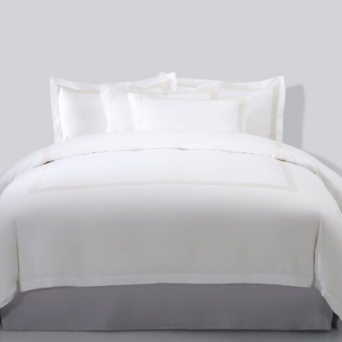 Galaxy 200-500TC Cotton Cheap Hotel Bed Sheet Bedding Set Hotel Bed Linen