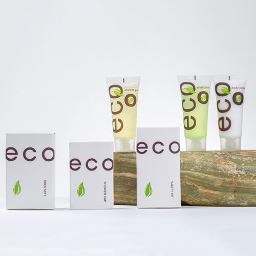 GALAXY Biodegradable Hotel Amenity Set Eco Friendly Guest Bathroom Hotel Toiletries Luxury Set Disposable Hotel Amenities