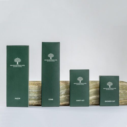GALAXY Biodegradable Hotel Amenity Set Eco Friendly Guest Bathroom Hotel Toiletries Luxury Set Disposable Hotel Amenities