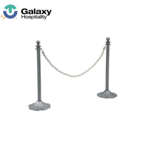 GALAXY Hotel Stainless steel retractable belt queue rope temporary que manager barrier Crowd Control Railing stand