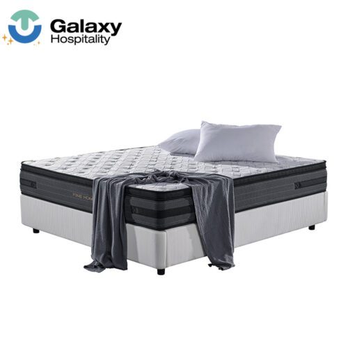 Top-Selling King Size Hotel Mattress – Hybrid Latex & Spring Coil with High-Density Foam